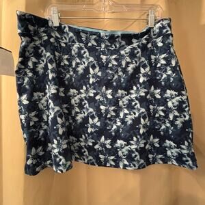 Transquility by Colorado Clothing Ladies' Skorts Blue floral (Navy daffodil)